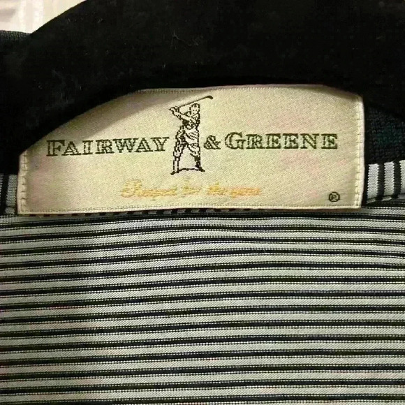 Men’s Polo size large striped - Picture 4 of 6